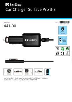 Car Charger for Surface - 2