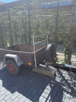 Te koop aangeboden kleine aanhangwagen - 0