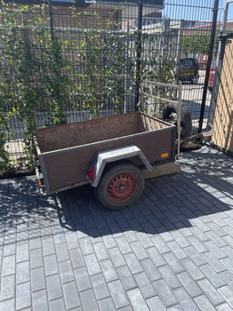 Te koop aangeboden kleine aanhangwagen - 1