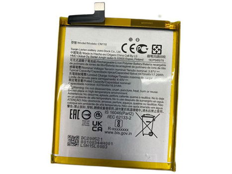 New battery CN110 4370mAh/16.91WH 3.87V for Nokia phone - 0