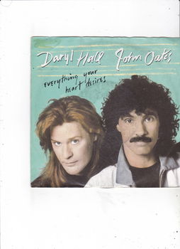 Single Daryl Hall/John Oates- Everything your heart desires - 0