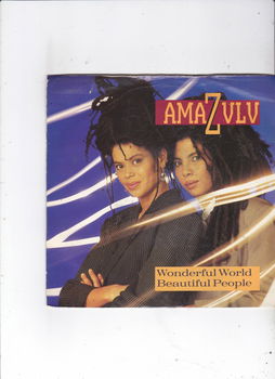 Single Amazulu - Wonderful world, beautiful people - 0