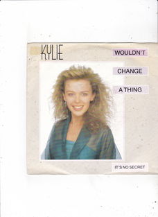 Single Kylie Minoque - Wouldn't change a thing