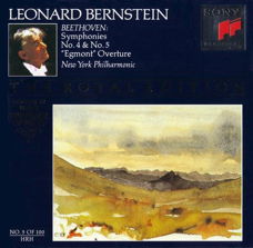 Leonard Bernstein - Beethoven Symphonies No. 4 & No. 5 / ''Egmont'' Overture No 5 (CD)