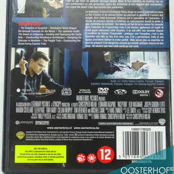 DVD - Inception - 2