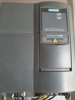 frequentie regelaar Siemens micro master 440 - 1