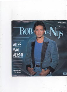 Single Rob de Nijs - Alles wat ademt