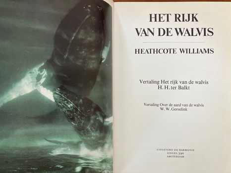 Het rijk van de walvis - Heathcote Williams - 1