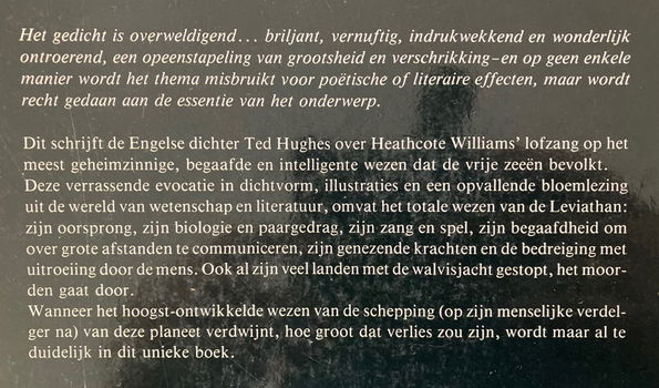 Het rijk van de walvis - Heathcote Williams - 2