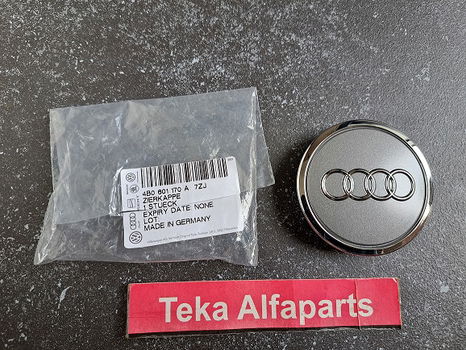 1x Audi Naafkap voor rotor velgen 4B0601170A7ZJ - 0