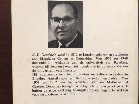 Grondbegrippen van de wiskunde - R.L. Goodstein - 4