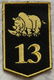 Embleem, Mouw, DT2000, 13 Gemechaniseerde Brigade, KL, vanaf 2000.(Nr.5) - 0 - Thumbnail