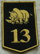 Embleem, Mouw, DT2000, 13 Gemechaniseerde Brigade, KL, vanaf 2000.(Nr.5) - 1 - Thumbnail