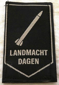 Embleem GVT, Defensie Grondgebonden Luchtverdedigingscommando (DGLC) Landmacht Dagen, KL, 2018.(2)