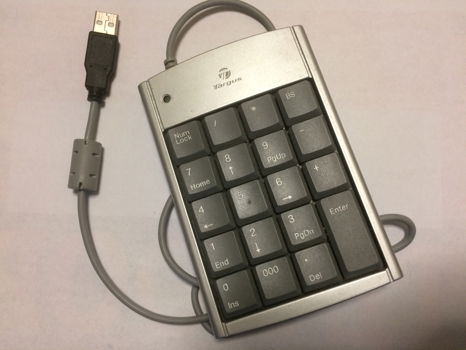 Numeriek klavier (targus), 2 USB poorten - 0