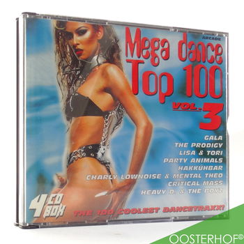 CD - MegaDance Top 100 Volume 3 | 100 TRX | 8712687104002 - 0