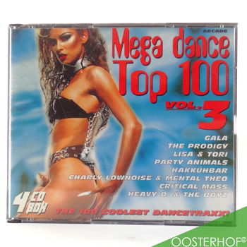 CD - MegaDance Top 100 Volume 3 | 100 TRX | 8712687104002 - 1