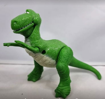 Dinosaurus figuur: Rex - Toy Story - bewegende ogen bek poten staart - 0