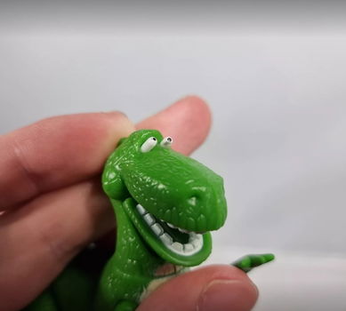 Dinosaurus figuur: Rex - Toy Story - bewegende ogen bek poten staart - 2