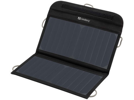 Solar Charger 13W 2xUSB geschikt voor alle merken smartphone - 0