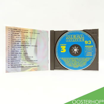 CD - Mega Dance 93 Part 3 | 20 TRX | 1993 | 8712687865064 - 3