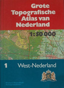 TOPOGRAFISCHE ATLAS VAN NEDERLAD - 1. West-Nederland - 0