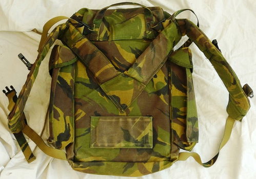 Rugtas / Rugzak, Gevechts, Woodland Camouflage, Koninklijke Landmacht, 1995.(Nr.1) - 5