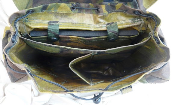 Rugtas / Rugzak, Gevechts, Woodland Camouflage, Koninklijke Landmacht, 1995.(Nr.1) - 6