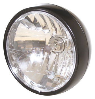 Koplamp 6-1/2 inch heldere lens (190mm) H4 12V 55/60W - 0