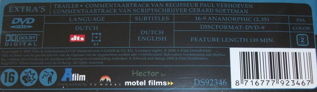 Dvd *** ZWARTBOEK *** Quality Film Collection - 2