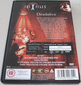 Dvd *** X-FILES *** Deadalive - 1