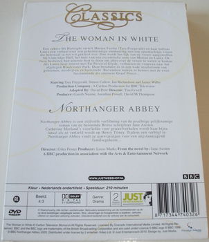 Dvd *** WOMAN IN WHITE & NORTHANGER ABBEY *** 2-DVD Boxset - 1