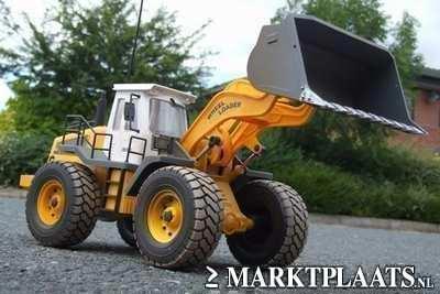 Shovel wheeled loader 1:14 RC nieuw! - 0