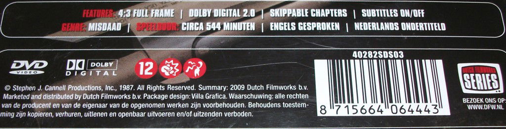 Dvd *** WISEGUY *** 3-DVD Boxset Seizoen 1 Part Two - 2