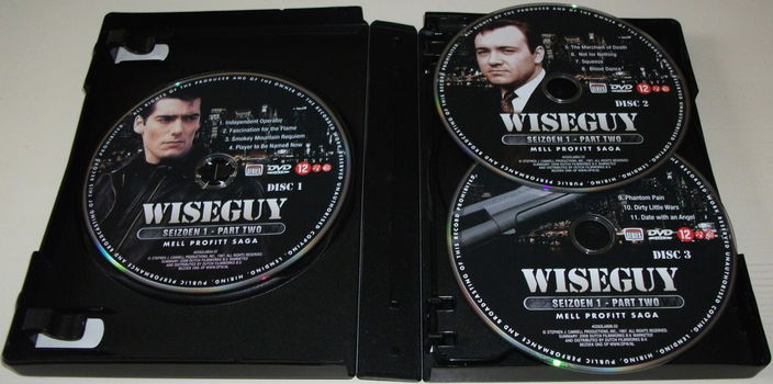 Dvd *** WISEGUY *** 3-DVD Boxset Seizoen 1 Part Two - 3