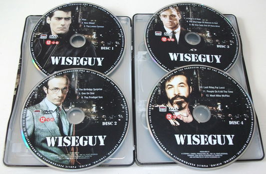 Dvd *** WISEGUY *** 4-DVD Box Steelbook Seizoen 1 Part One - 3