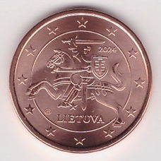 5 cent 2024 Litouwen (UNC)