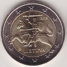 2 euro 2015 Litouwen (UNC)