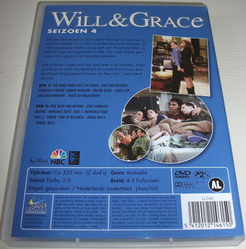 Dvd *** WILL & GRACE *** Seizoen 4: Afl 1 - 13 - 1