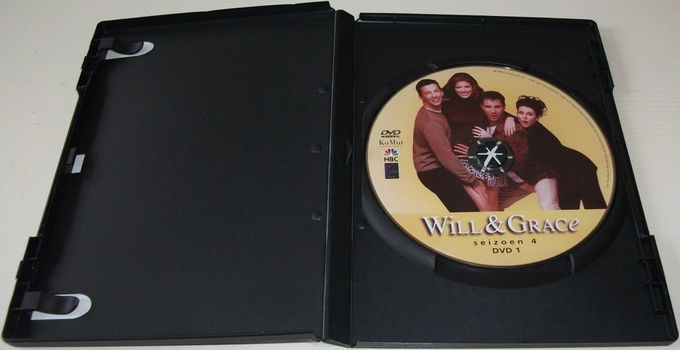 Dvd *** WILL & GRACE *** Seizoen 4: Afl 1 - 6 - 3