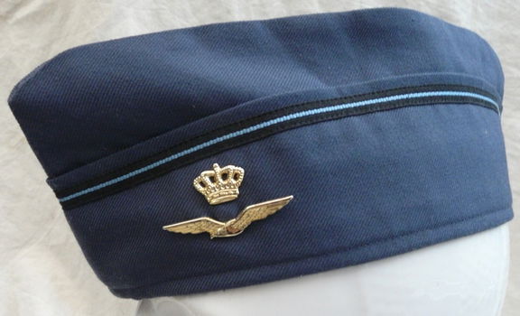 Schuitje Veldmuts, Uniform DT (Dagelijks Tenue), Officier, Koninklijke Luchtmacht, maat 58, 2009.(3) - 0