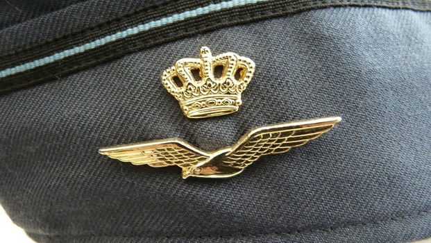 Schuitje Veldmuts, Uniform DT (Dagelijks Tenue), Officier, Koninklijke Luchtmacht, maat 58, 2009.(3) - 1