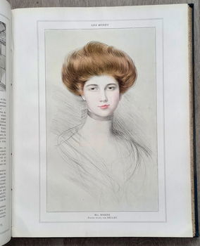 Les Modes Revue Mensuelle 1912 Jaargang Barbier Helleu etc - 2