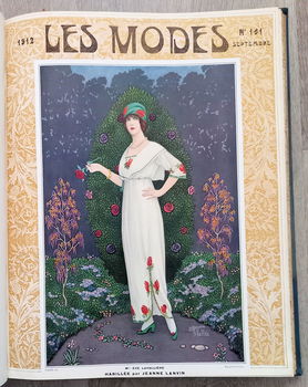 Les Modes Revue Mensuelle 1912 Jaargang Barbier Helleu etc - 5