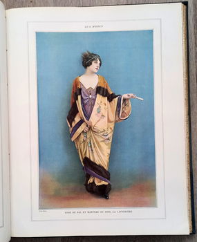 Les Modes Revue Mensuelle 1912 Jaargang Barbier Helleu etc - 7