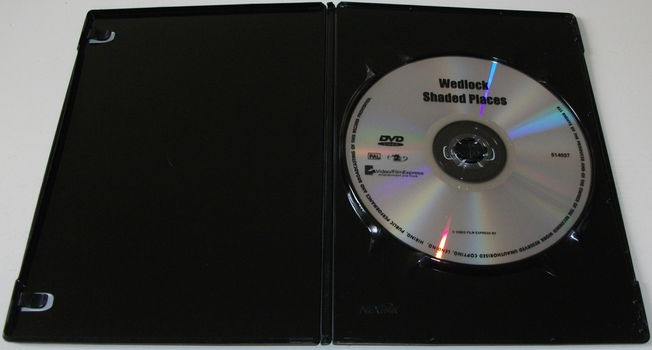 Dvd *** WEDLOCK & SHADED PLACES *** 2-Filmpack - 3