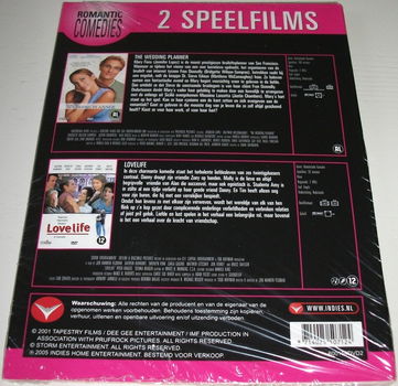 Dvd *** WEDDING PLANNER & LOVE LIFE *** Filmpack *NIEUW* - 1