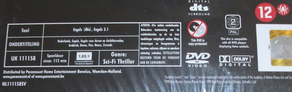 Dvd *** WAR OF THE WORLDS *** *NIEUW* - 2