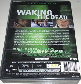 Dvd *** WAKING THE DEAD *** 3-DVD Boxset Seizoen 4 - 1