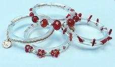 Armbandenset "Coral".